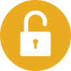 2-Unmatched_Access_100x100 Graphic of Lock Icon