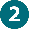 2_100x100 Graphic of Number 2 Icon