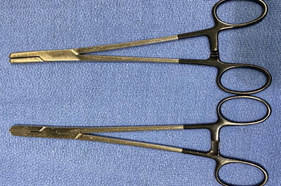 Wire needle holders, Cardiothoracic Instrumentation